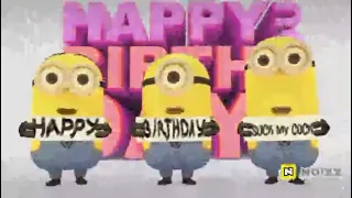 happy birthday minions