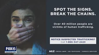 Human trafficking a $150B industry; ages 11-14 highly recruited | FOX6 News Milwaukee