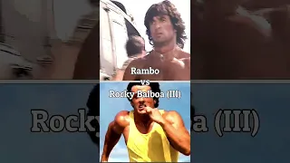 Rambo vs Rocky Balboa | Battle #shorts #rockybalboa #rambo