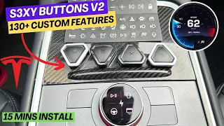 NEW Tesla S3XY Buttons Gen 2 Review - Instrument Cluster & 130 Programmable Features