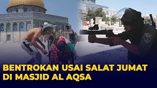 Bentrokan Warga Palestina dan Polisi Israel Usai Salat Jumat di Masjid Al Aqsa