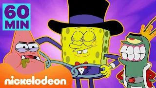 Губка Боб | 60 МИН. ВСЕХ НОВЫХ лучших моментов Губки Боба | Nickelodeon Cyrillic