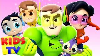 Finger Family | The Supremes Cartoons | Best Nursery Rhymes & Songs - Kids TV