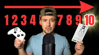 🔴 10 LEVELS ASMR | 🎮 Xbox Controller ➡️ 👀 Eye Exam | Fast ASMR