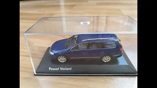 Diecast VW Passat B6,Minichamps, 1:43 Scale.Автомодели.Обзор