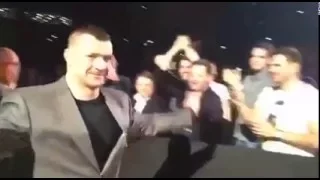 Cro Cop - Guest of Honor at the UFC Fight Night 86, Zagreb, video #1 (2016)