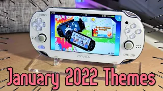 PS Vita Custom Themes of January 2022!