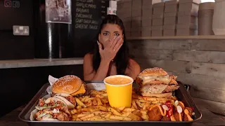 "YOU WON'T BELIEVE THIS!" |  QUADRUPLE X2 BAO BURGER TRAY Vs. @Beardmeatsfood  | @LeahShutkever