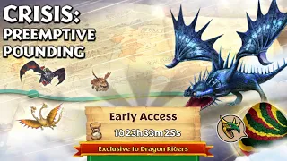 CRISIS:PREEMTIVE POUNDING Part 1- New Gauntlet Event - Dragons:Rise of Berk