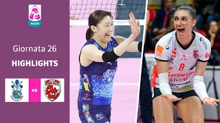 Firenze - Cuneo | Highlights | 26^ Giornata Campionato 23/24 | Lega Volley Femminile