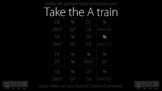 Take the A train (130 bpm) : Backing track