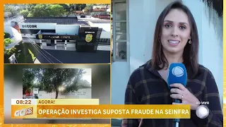 AGORA: OPERAÇÃO INVESTIGA FRAUDE E CORRUPÇÃO NA SEINFRA