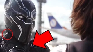Captain America Civil War Airport Fight Scene Breakdown -  Black Panther Scenes