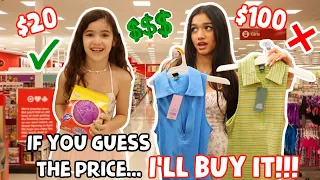 IF YOU GUESS THE PRICE, I’LL BUY IT SHOPPING CHALLENGE!!!