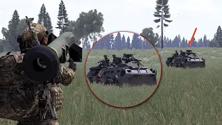 Gift From Britain: Wrecking Russian Tanks With JAVELIN | ARMA 3: Milsim