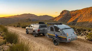 Can a Caravan Replace an Overlanding Rig? Vagabond Teardrop Caravan Walk Around & Review Ep7