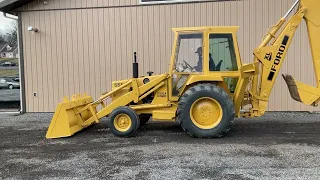 6316 - Ford 555A Loader Backhoe