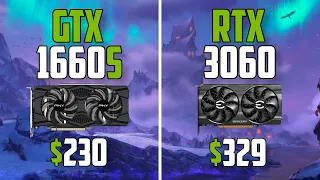 GTX 1660 Super vs RTX 3060 - Test in 8 Games