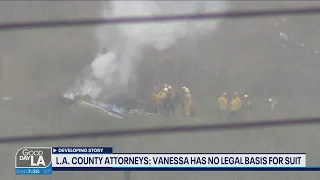 LA County says Vanessa Bryant lacks basis to sue deputies over deadly helicopter crash photos