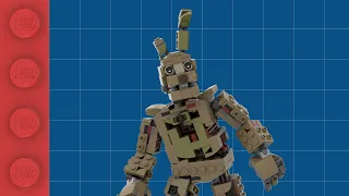 Springtrap [LEGO MOC Chill Build]