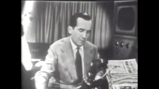 Edward R. Murrow - A Report on Senator Joseph R. McCarthy