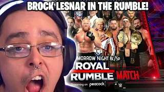 Brock Lesnar Declares For The Royal Rumble! WWE SmackDownLive Reaction!