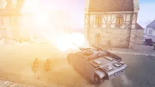 Last German Assault in Normandy 1944, Battle of Caen | Men of War: Assault Squad 2 Gameplay