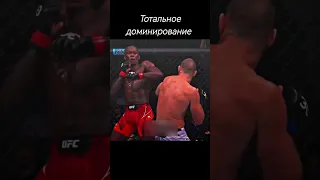 Исраэль Адесанья vs Шон Стриклэнд! Тотальное доминирование!! #ufc #кулачка #попмма #shorts #reels