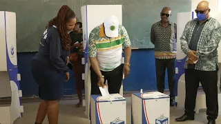 Former South African president Jacob Zuma votes in KwaZulu-Natal province | AFP