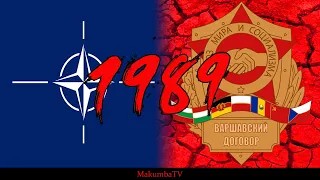 1989 NATO Vs Warsaw Pact Military Power Comparison