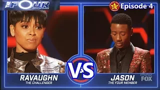 Ravaughn vs Jason Warrior with Results  Comments The Four S01E04 Ep 4
