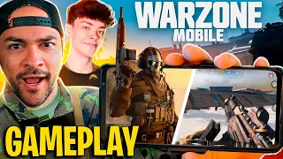 Warzone Mobile - Minha Gameplay com PARTIDA COMPLETA feat Godzly | Pré Registro iOS e Android