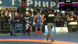 Поддубный-2017.  66 кг. Алексей Киянкин  - Заур Кабалоев. Финал.