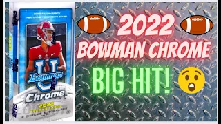 2022 Bowman Chrome University Football Hobby Box ** Big Pull!! Great Cards & Great Value!! **