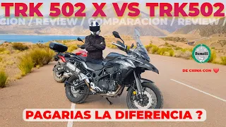 REVIEW ! BENELLI TRK 502 X VS TRK 502 | VALE LA PENA PAGAR LA DIFERENCIA ?