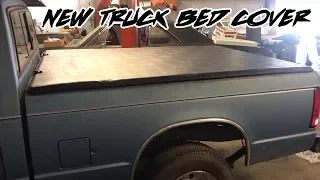 CHEAPSKATE BUDGET BUILD S10 TONNEAU BED COVER INSTALL!