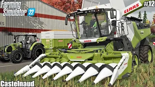 HARVESTING CORN W/ CLAAS EQUIPMENT and PLOUGHING  │CASTELNAUD│FS 22│12