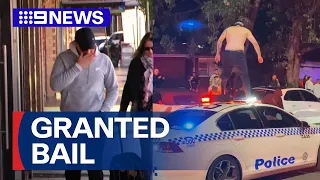 Man granted bail after allegedly damaging police cars during Wakeley church riot | 9 News Australia