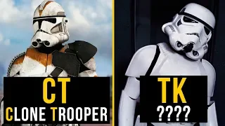 What does TK stand for? Why TK Stormtrooper but CT for Clones? (Deep Lore)