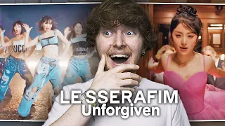 THIS IS BRILLIANT! (LE SSERAFIM - 'UNFORGIVEN (feat. Nile Rodgers)' | Official MV Reaction)