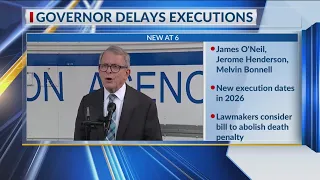 Ohio delays three death row executions