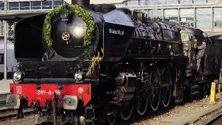 80 years 241-A-65 steam locomotive Basel - Bellinzona