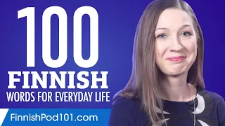 100 Finnish Words for Everyday Life - Basic Vocabulary #5