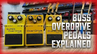 Boss Overdrive Pedals Explained OD-1/OD-3/SD-1