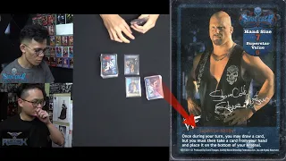 WWE Raw Deal CCG (classic) #1 HOW TO PLAY  + The Rock Vs Stone Cold