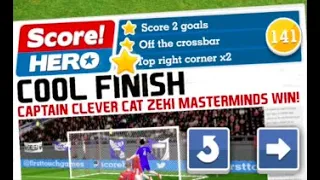 Score Hero Level 141 (3 Stars) Walkthrough - Chelsea FC vs Stoke City