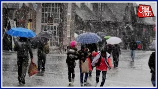 Fresh Snowfall, Rain In Kashmir, Himachal