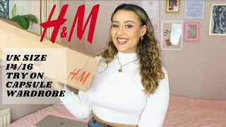 H&M Midsize Autumn Basics | Building a Capsule Wardrobe | Size 14/L