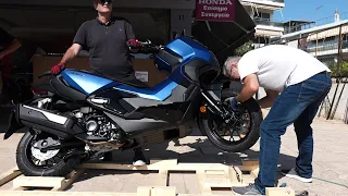 Unboxing amazing color HONDA ADV 350 scooter 2024