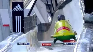 Altenberg WC 2Man Bobsleigh Heat 1, January 5 2013